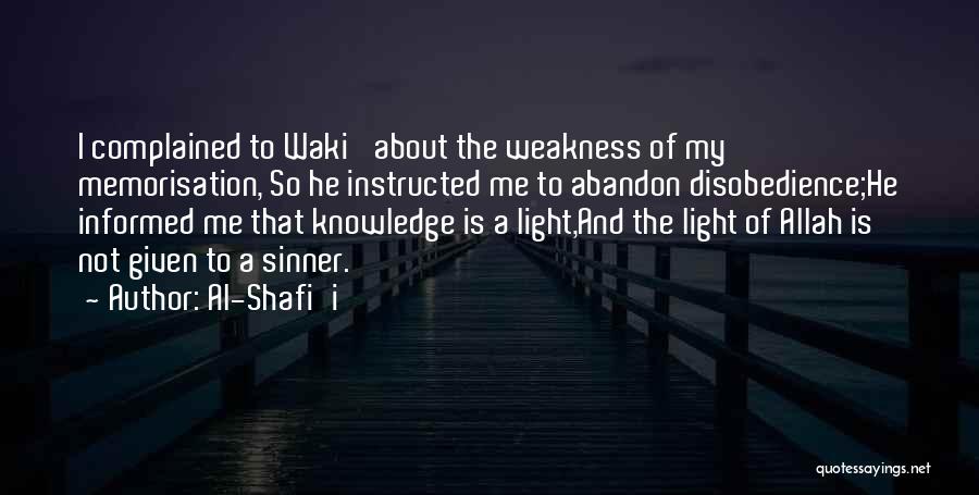 Al-Shafi'i Quotes 1500673