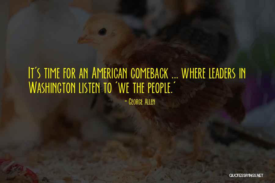 Alaihissalam Quotes By George Allen Alaihissalam Quotes By George Allen