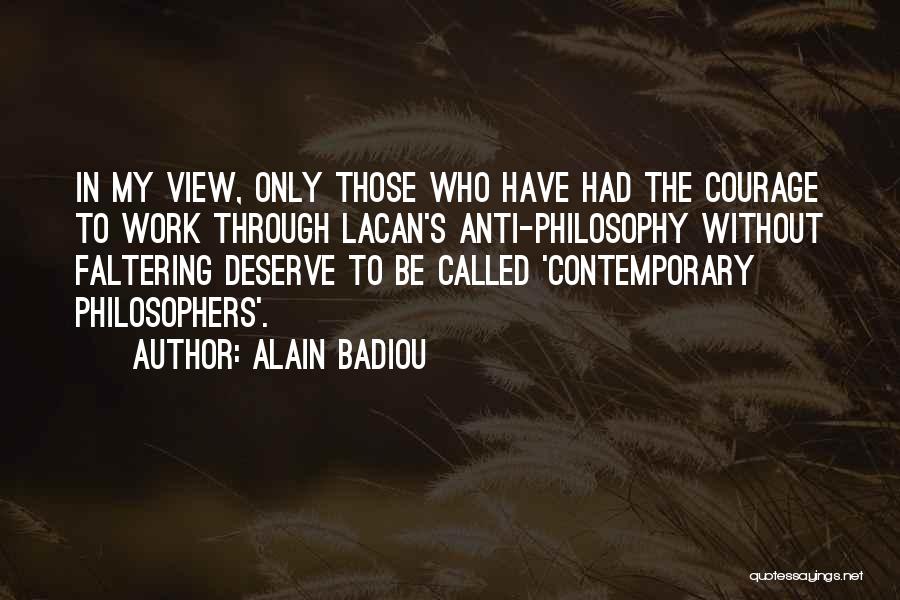 Alain Badiou Quotes 407140