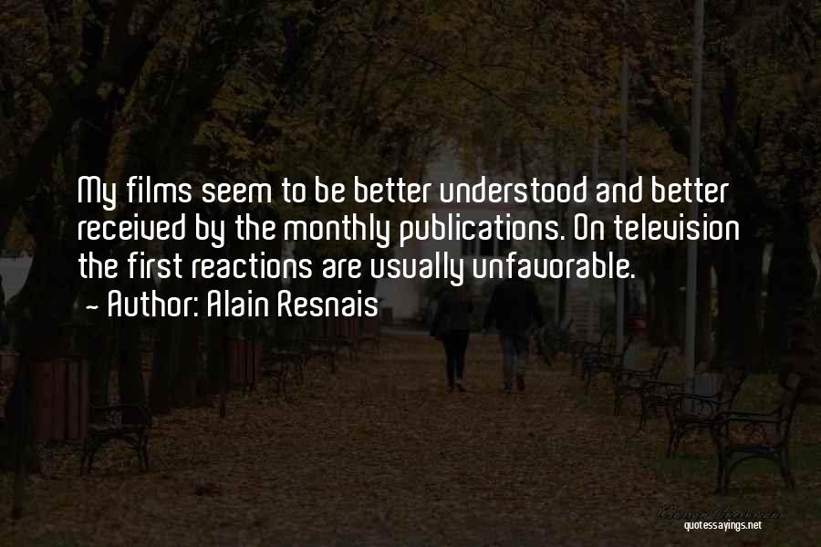 Alain Resnais Quotes 582971