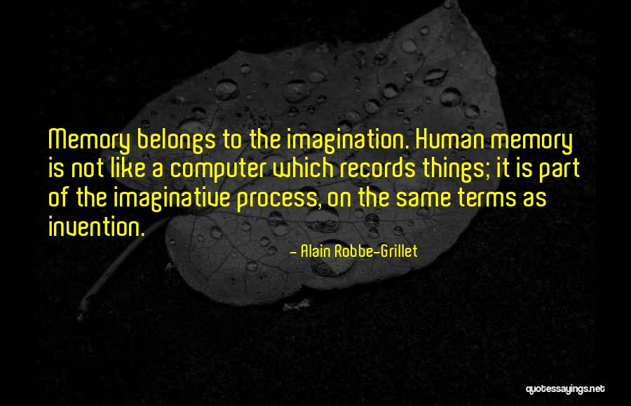 Alain Robbe-Grillet Quotes 1968615