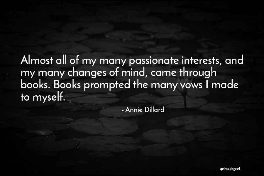 Alaina Mathers Quotes By Annie Dillard Alaina Mathers Quotes By Annie Dillard