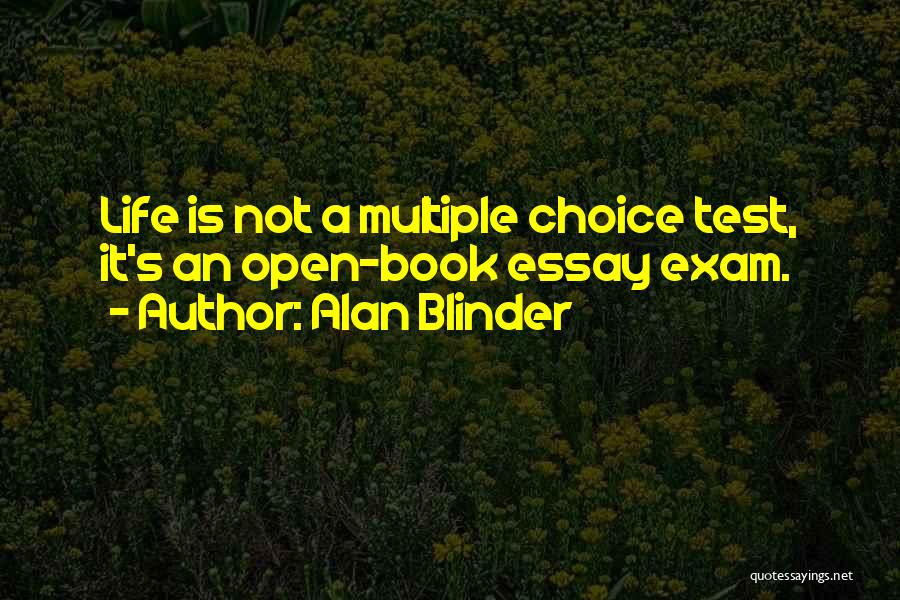 Alan Blinder Quotes 1547135