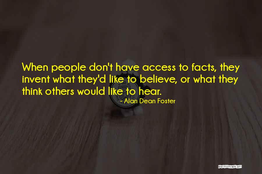 Alan Dean Foster Quotes 1769601