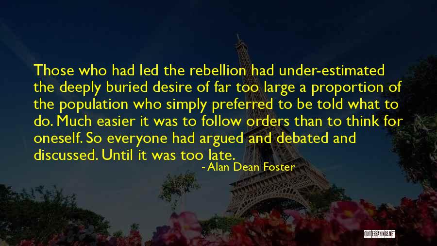 Alan Dean Foster Quotes 1798255