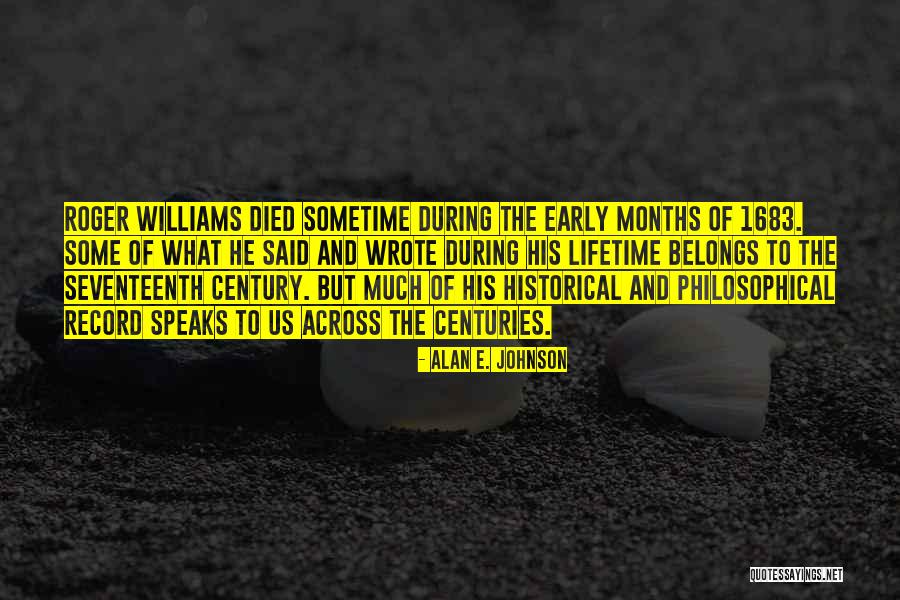 Alan E. Johnson Quotes 2044386