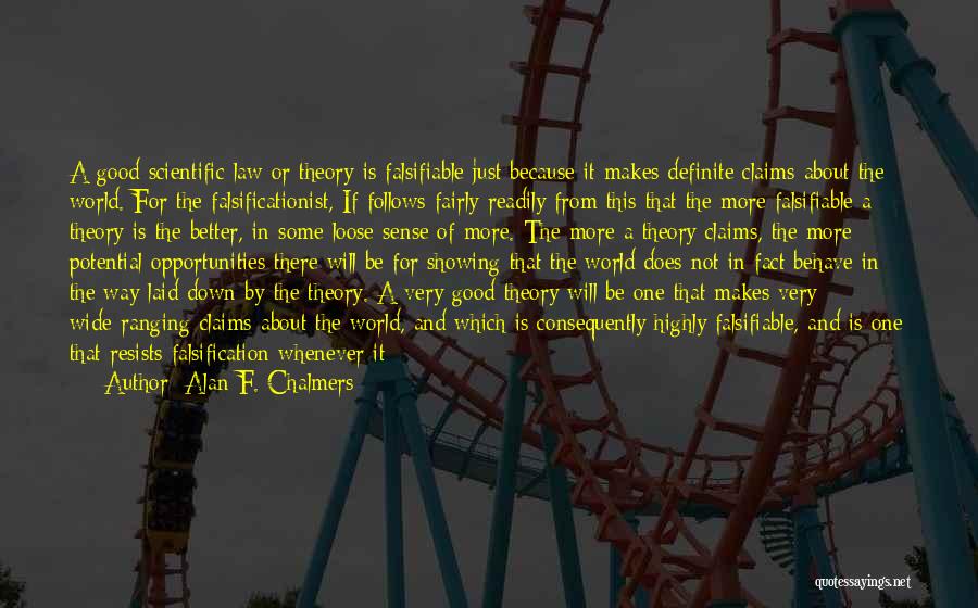 Alan F. Chalmers Quotes 1214209