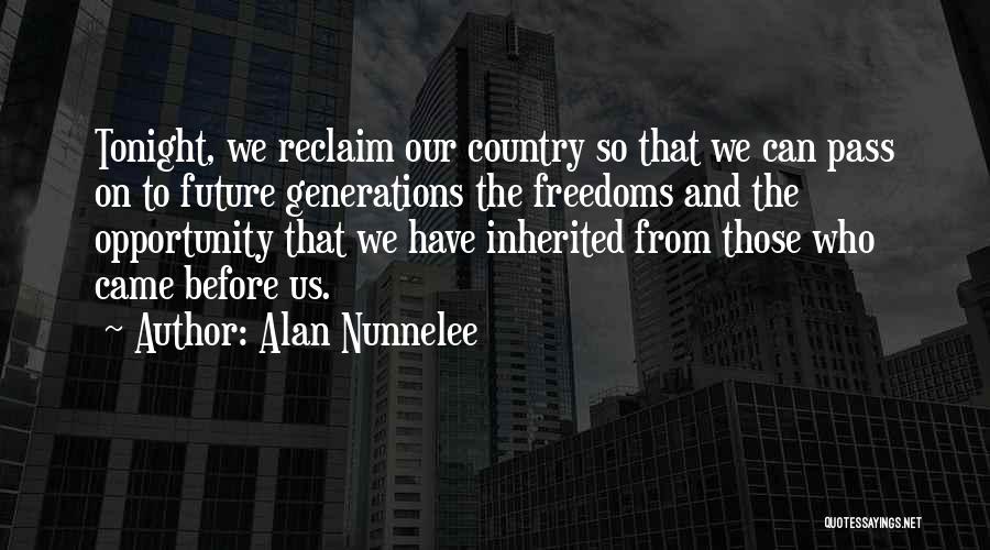 Alan Nunnelee Quotes 260495