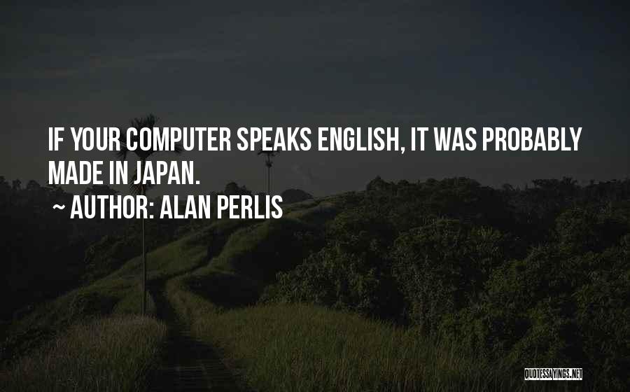 Alan Perlis Quotes 1329808