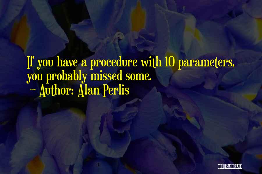 Alan Perlis Quotes 1943565