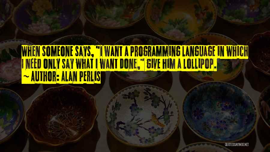 Alan Perlis Quotes 651807