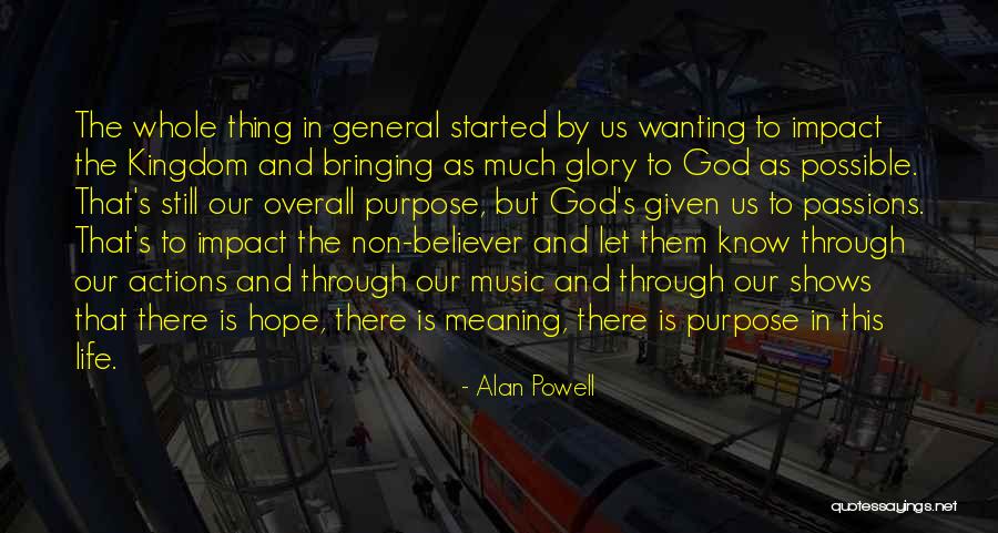 Alan Powell Quotes 2246030 Alan Powell Quotes 2246030