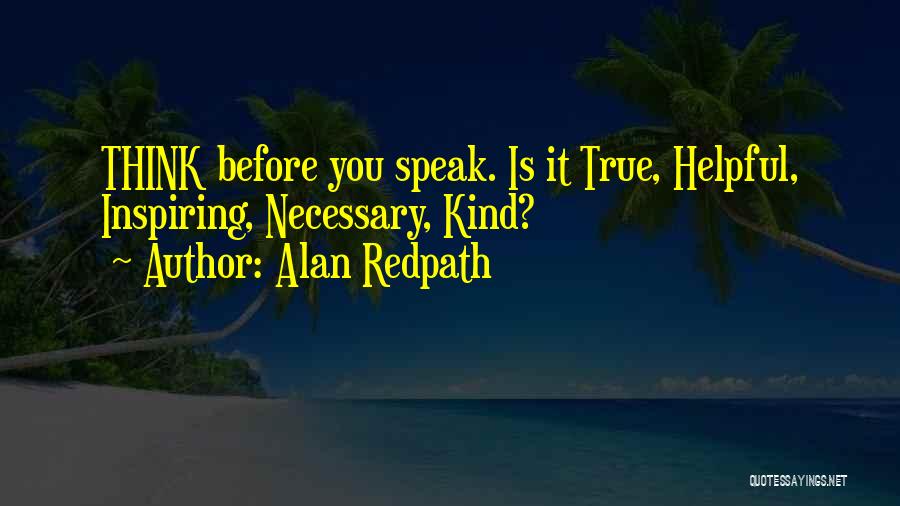 Alan Redpath Quotes 341395