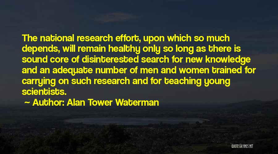 Alan Tower Waterman Quotes 1431719