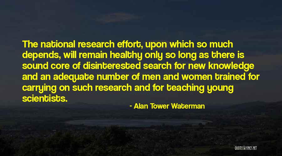 Alan Tower Waterman Quotes 1431719