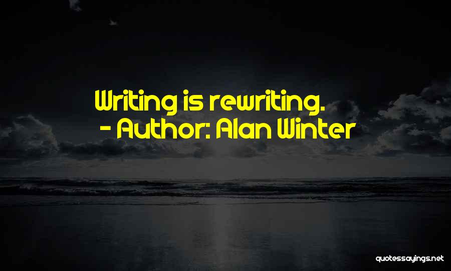 Alan Winter Quotes 1572908