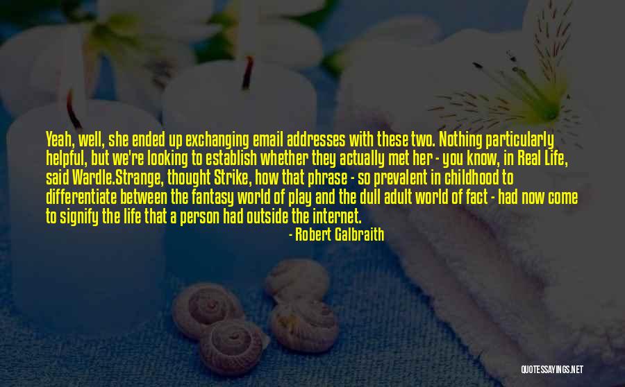 Alaric Tvd Quotes By Robert Galbraith Alaric Tvd Quotes By Robert Galbraith