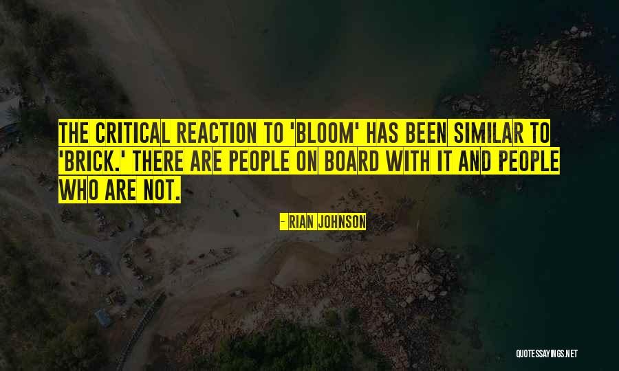 Alarilla Quotes By Rian Johnson Alarilla Quotes By Rian Johnson