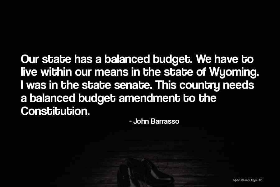 Alaster Top Quotes By John Barrasso