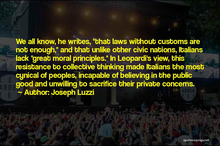 Alaster Top Quotes By Joseph Luzzi