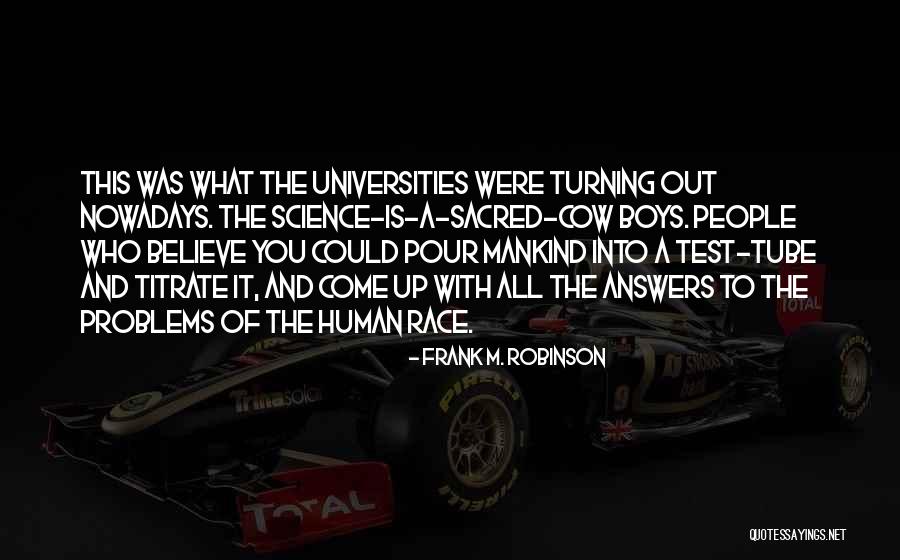 Alba Weinman Quotes By Frank M. Robinson Alba Weinman Quotes By Frank M. Robinson