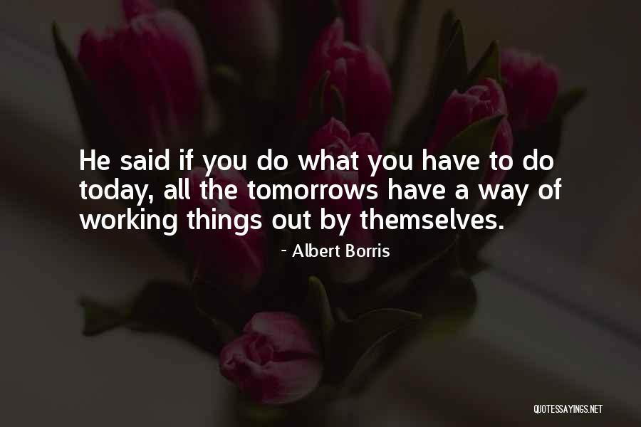 Albert Borris Quotes 2168093