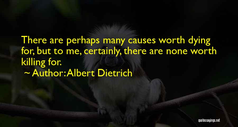 Albert Dietrich Quotes 1125858