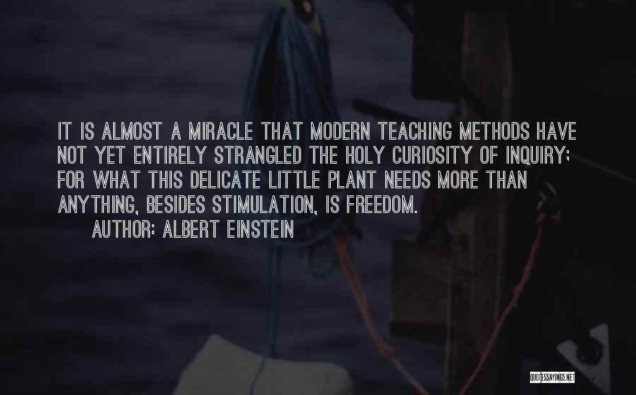 Albert Einstein Miracle Quotes By Albert Einstein