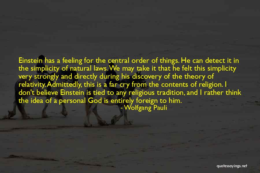Albert Einstein Relativity Quotes By Wolfgang Pauli Albert Einstein Relativity Quotes By Wolfgang Pauli