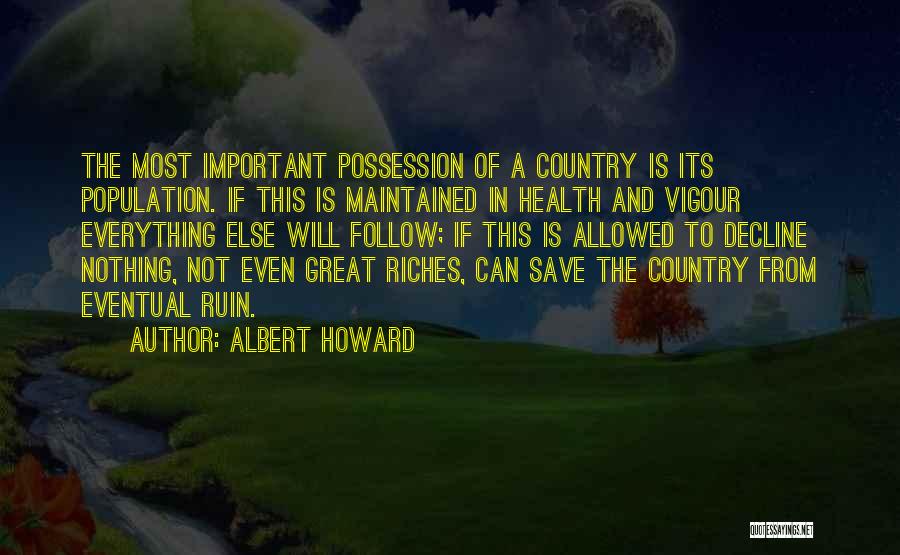 Albert Howard Quotes 111790