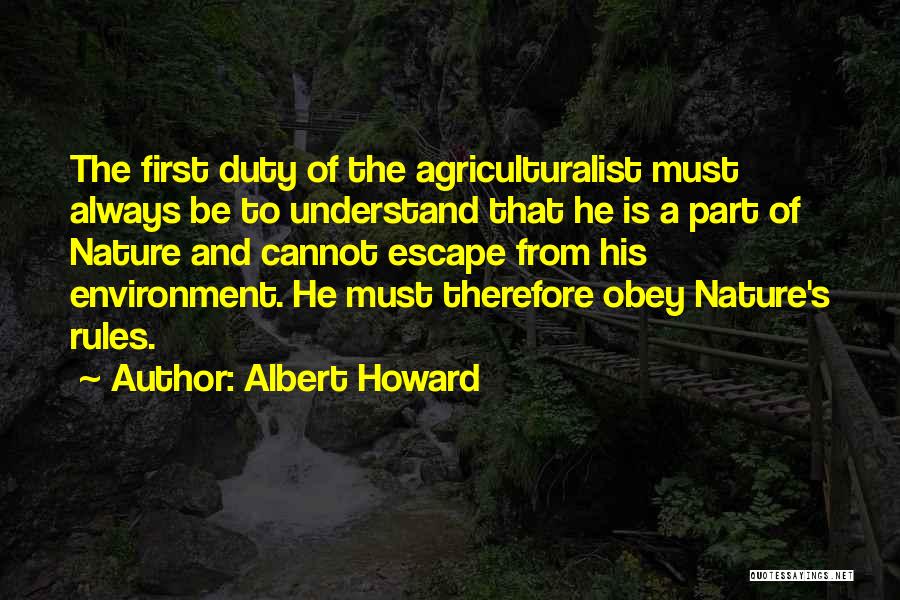 Albert Howard Quotes 1773960