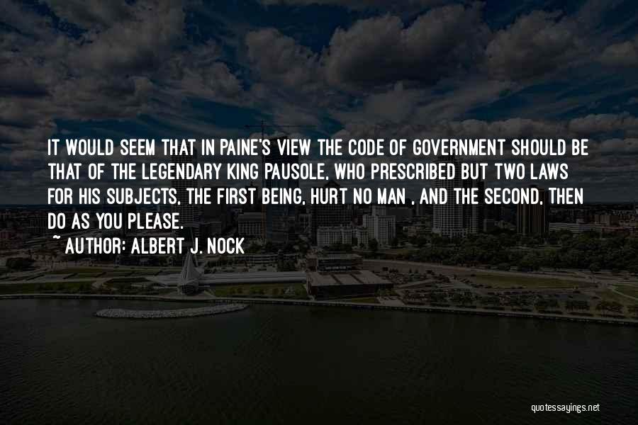 Albert J. Nock Quotes 910653