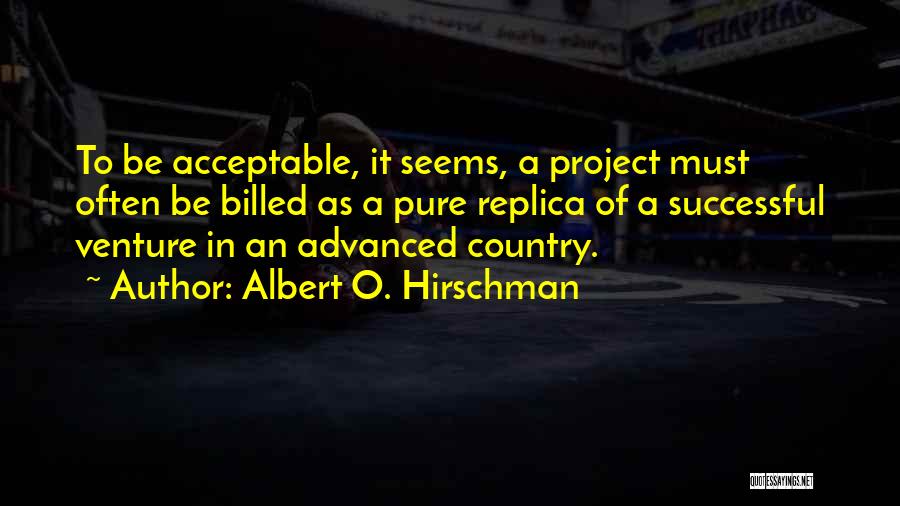 Albert O. Hirschman Quotes 301698