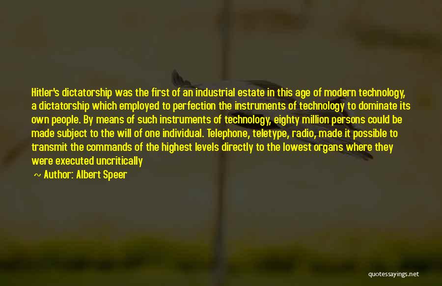 Albert Speer Quotes 1949261