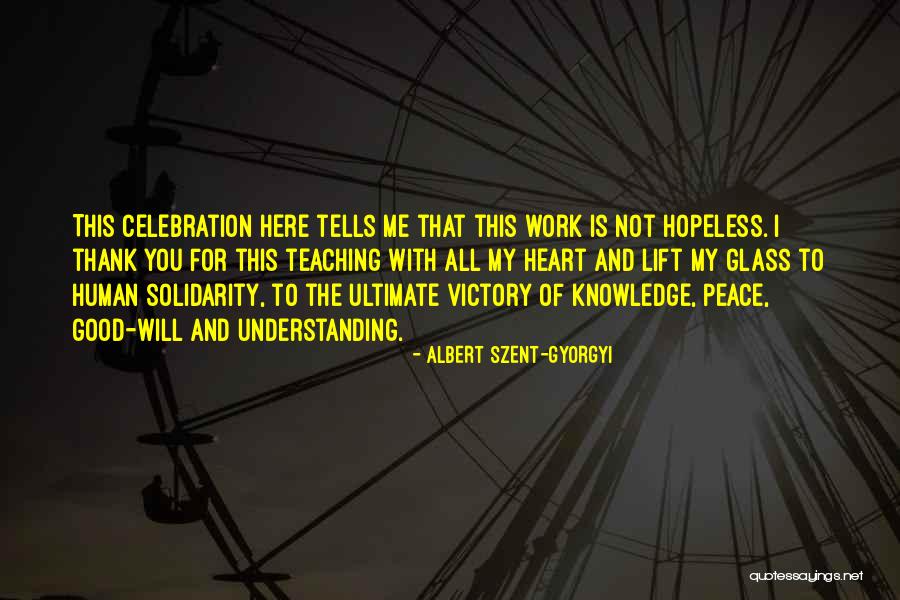 Albert Szent-Gyorgyi Quotes 2265581