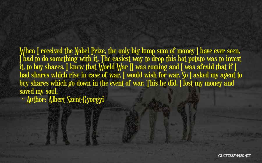 Albert Szent-Gyorgyi Quotes 347625