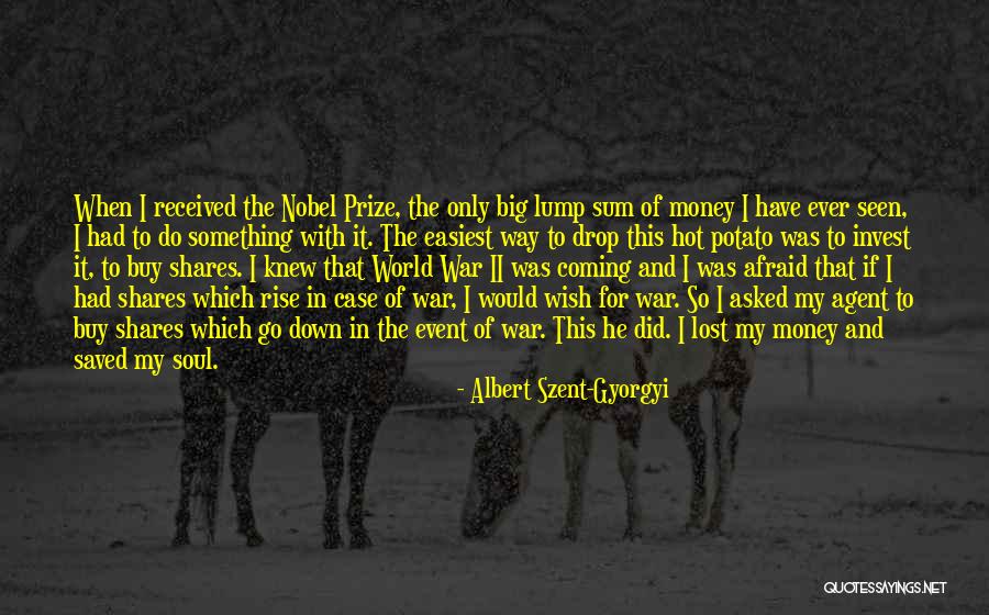 Albert Szent-Gyorgyi Quotes 347625