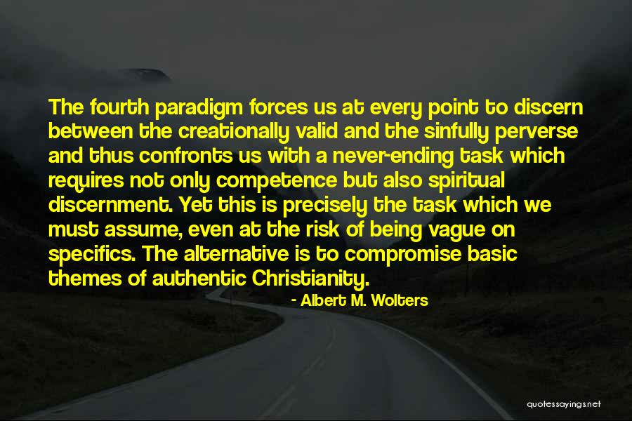 Albert Wolters Quotes By Albert M. Wolters