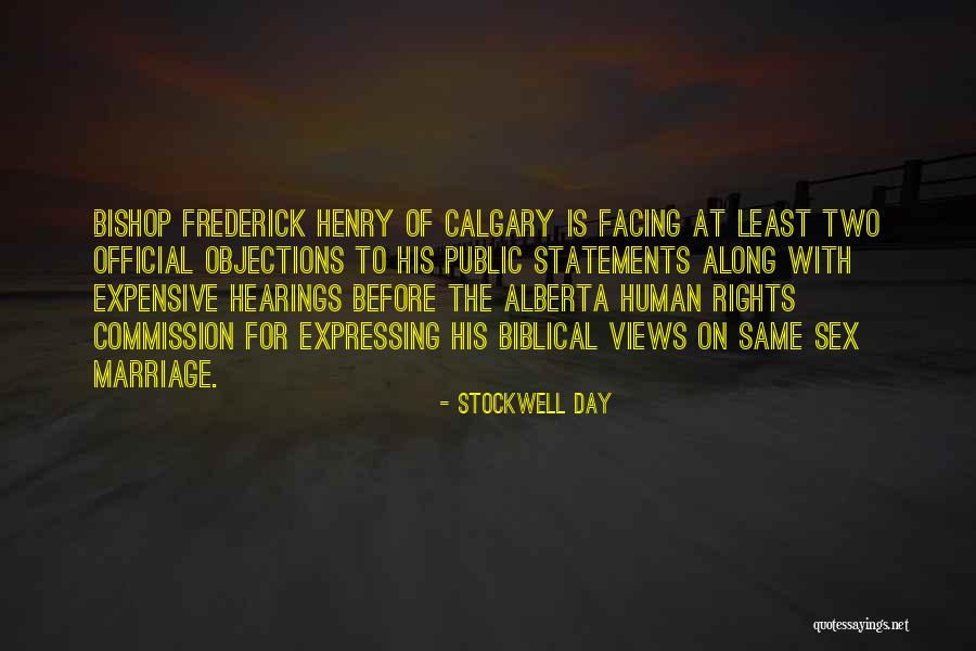 Alberta Quotes By Stockwell Day