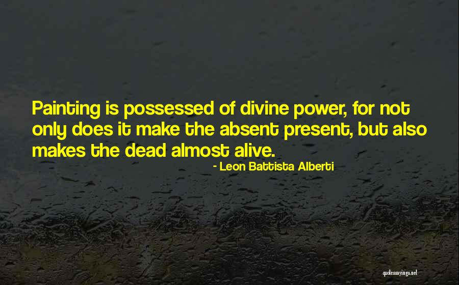 Alberti On Painting Quotes By Leon Battista Alberti