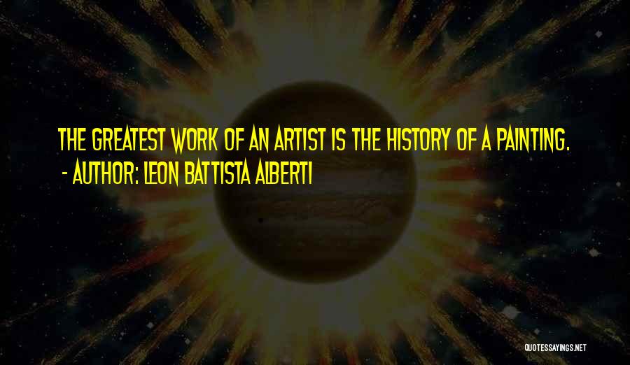 Alberti On Painting Quotes By Leon Battista Alberti