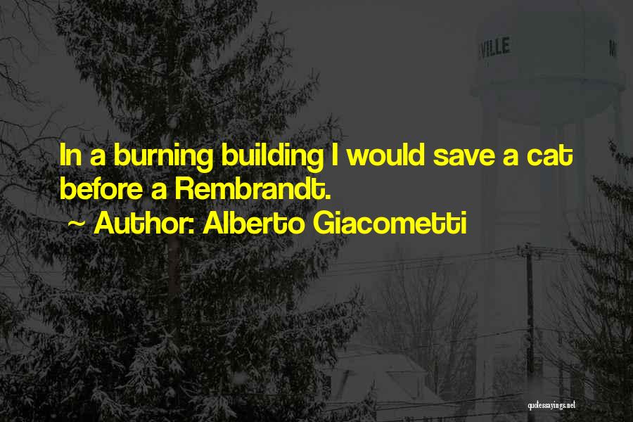 Alberto Giacometti Quotes 1029047