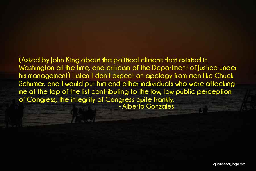 Alberto Gonzales Quotes 916608 Alberto Gonzales Quotes 916608