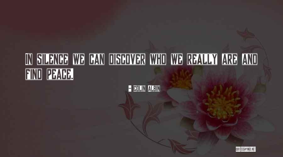 Albin Quotes By Colin Albin Albin Quotes By Colin Albin