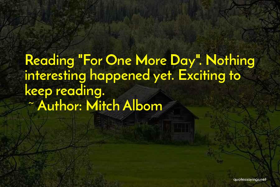 Albom Quotes By Mitch Albom