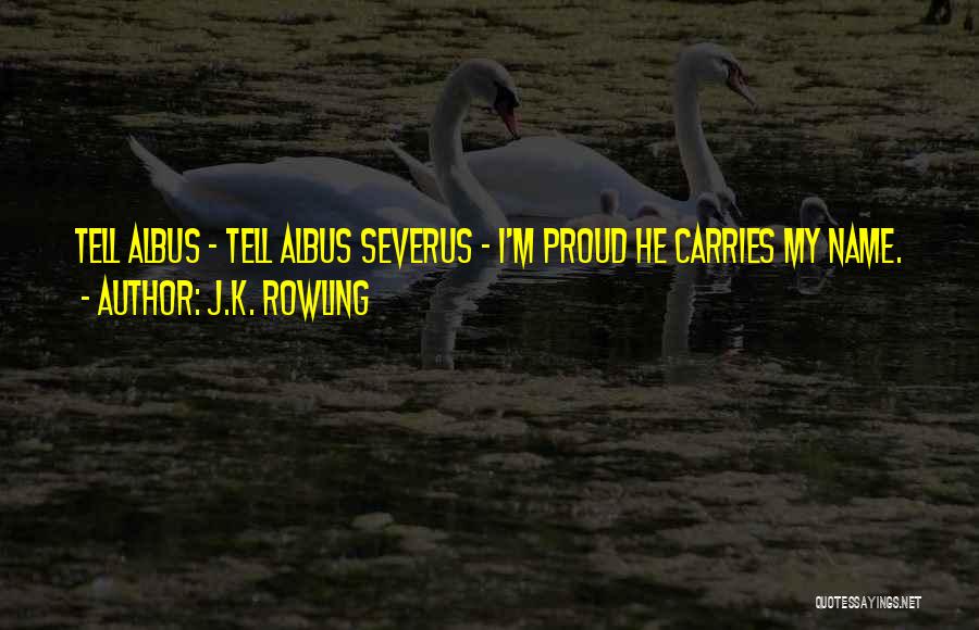 Albus Severus Potter Quotes By J.K. Rowling