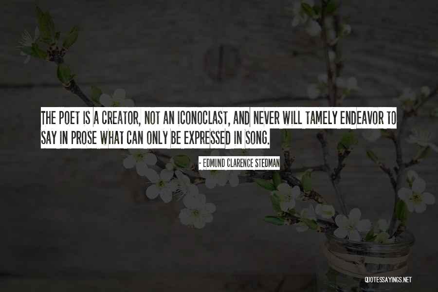 Alcance Quotes By Edmund Clarence Stedman Alcance Quotes By Edmund Clarence Stedman