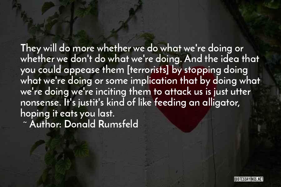 Alcatraz Tv Show Quotes By Donald Rumsfeld