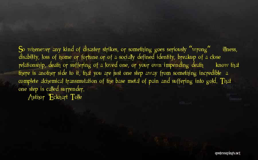 Alchemical Quotes By Eckhart Tolle