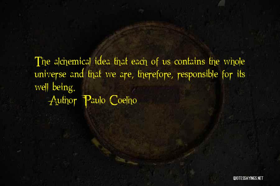 Alchemical Quotes By Paulo Coelho